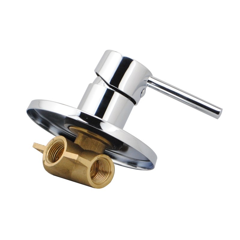Chrome Shower Wall Mixer - Image 2
