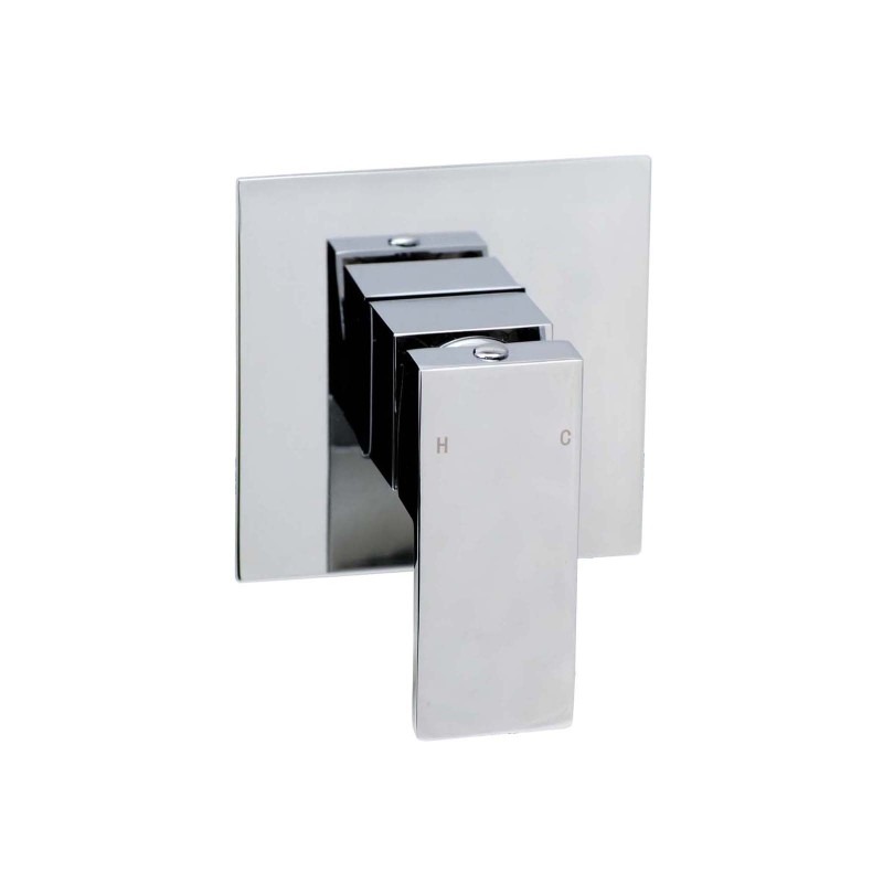 Chrome Shower Wall Mixer
