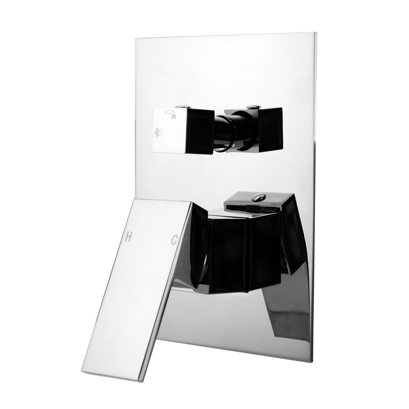 Chrome Shower Wall Mixer