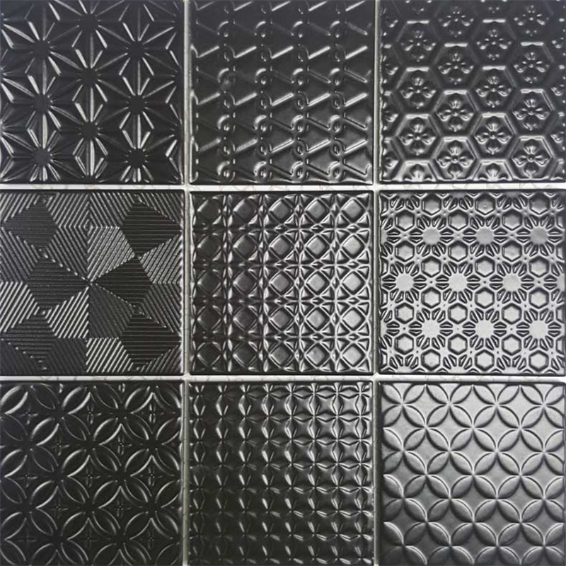 Spirit Black Mosaic Sheet