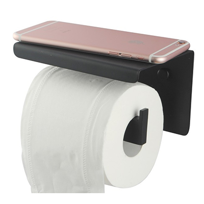 Nero Black Toilet Paper Roll Holder