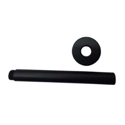 Nero Black Ceiling Mounted Shower Arm