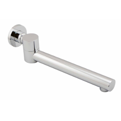 Chrome Bathtub/Basin Swivel Wall Mounted Spout