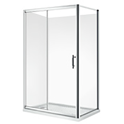 Dolce Villa Sliding Door Rectangular Shower - 1200 X 800 mm - Image 2
