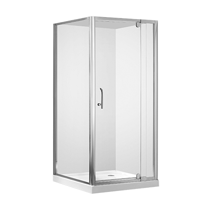 Dolce Villa Square Shower - Door On Hinges - 900 X 900 mm