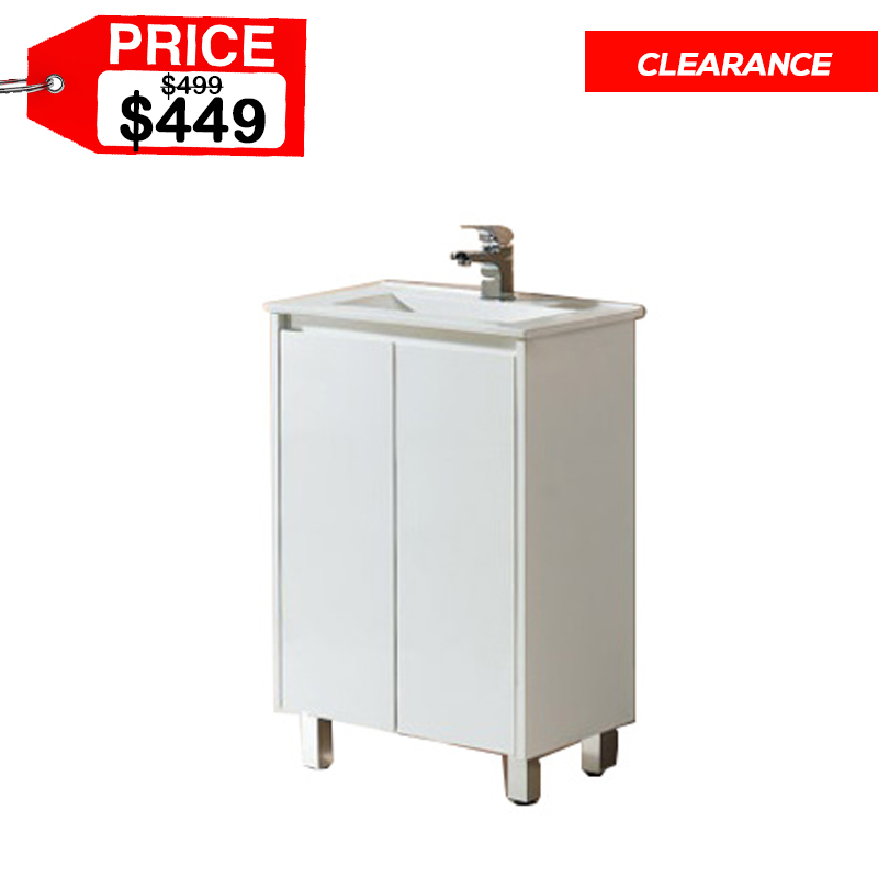 Dolce Villa 600 mm Slim Standing Vanity