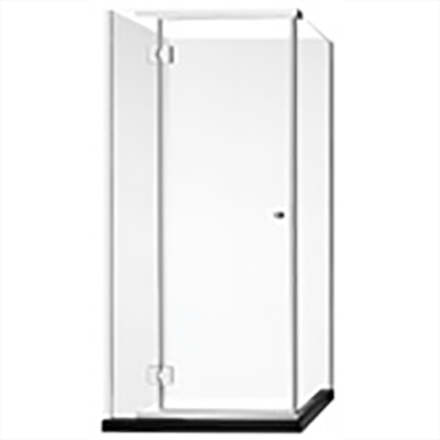 Dolce Villa Square Shower - Door On Hinges - 900 X 900 mm - Image 2