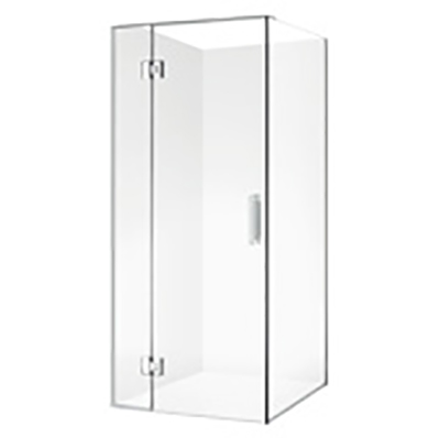 Dolce Villa - Square Shower  - Door On Hinges