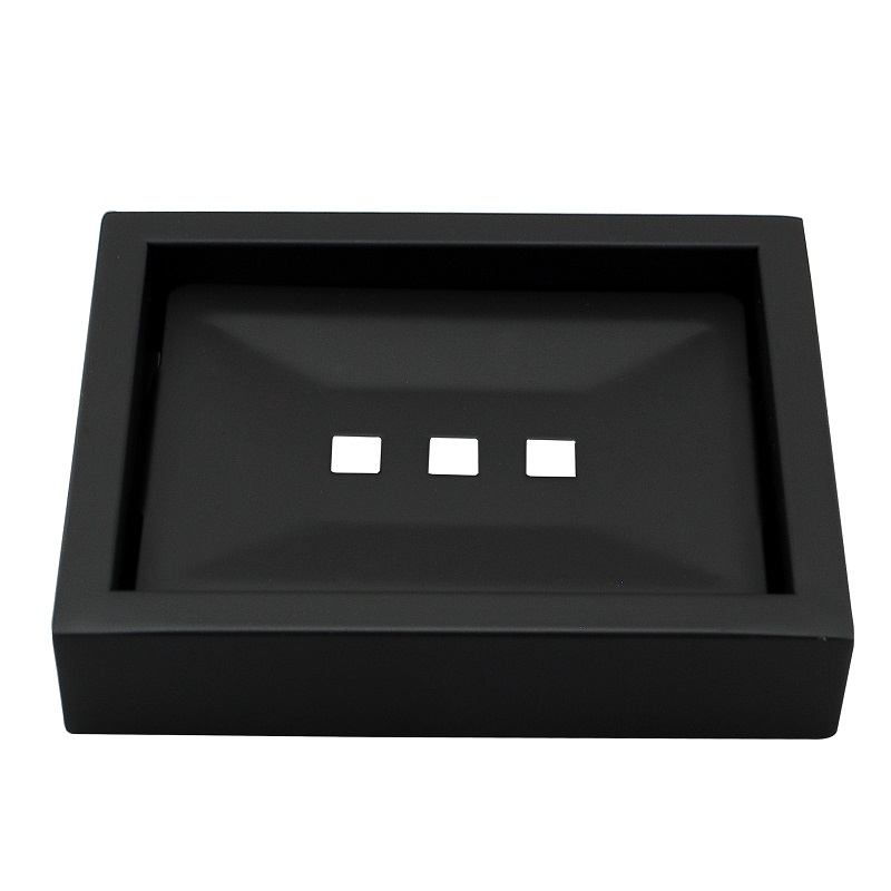 Omar Nero Black Soap Dishes Holder