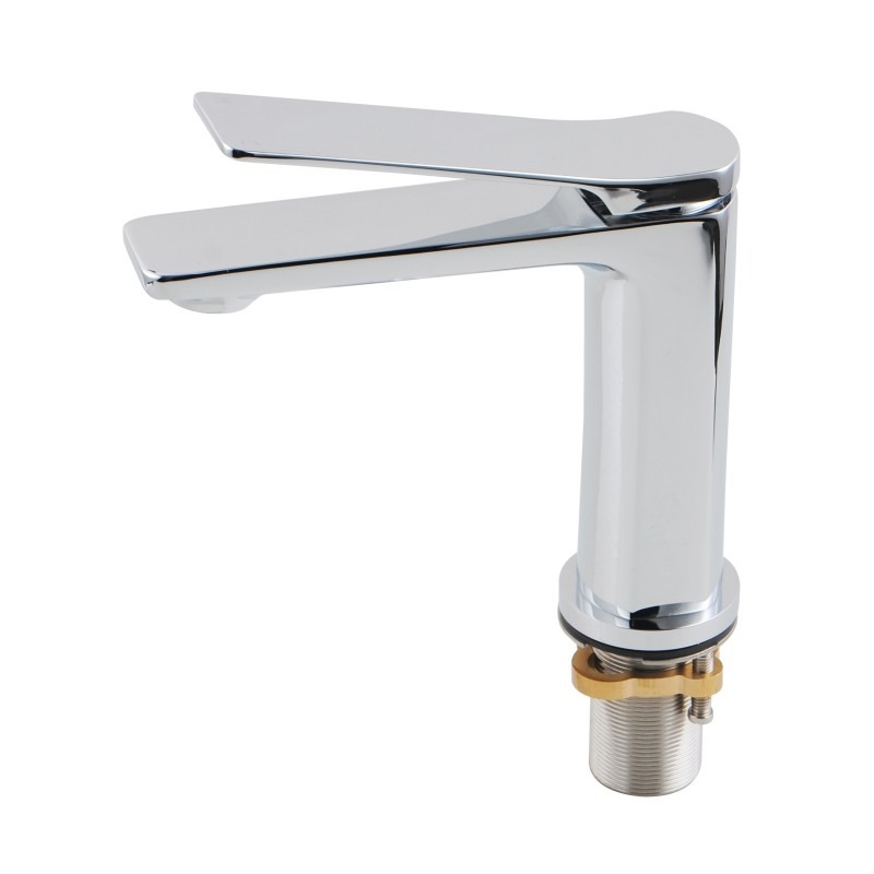 Rumia Chrome Basin Mixer Bathroom Hot & Cold Tap