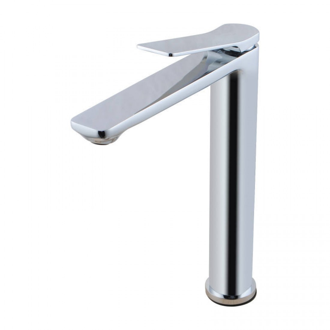 Rumia Bathroom Chrome Tall Basin Mixer Tap Solid Brass Vanity Tap - Image 2