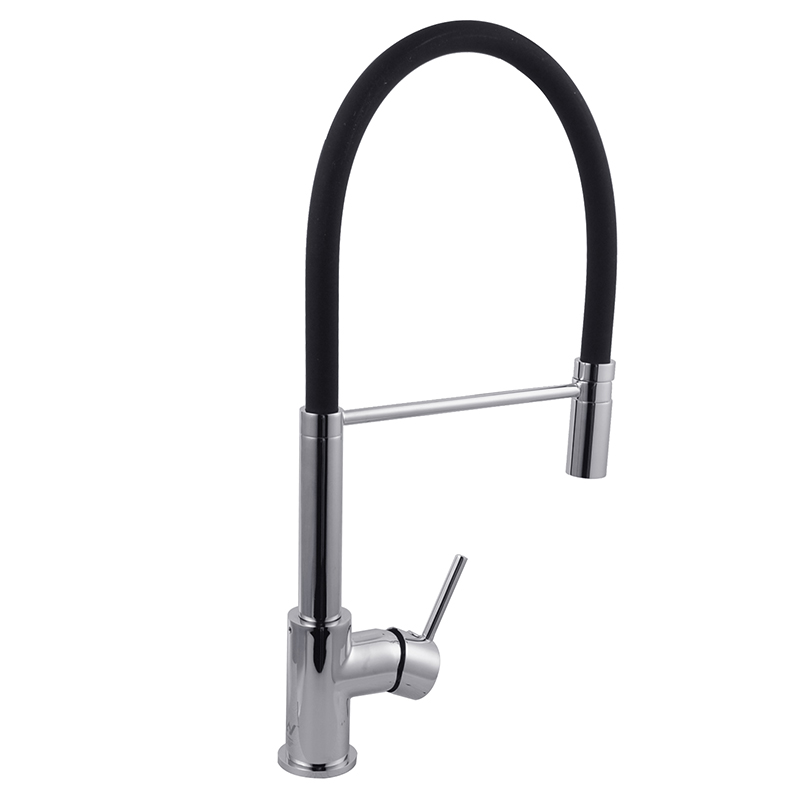 Euro Round Chrome Kitchen Sink Mixer Tap