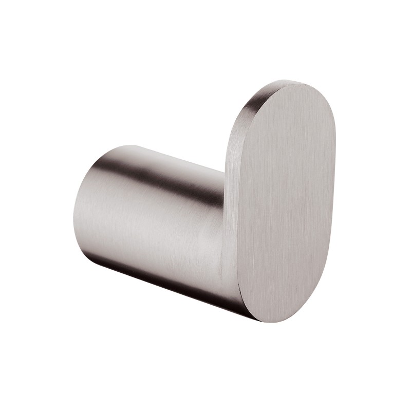Esperia Brushed Nickel Robe Hook Wall Mounted Stainless Steel