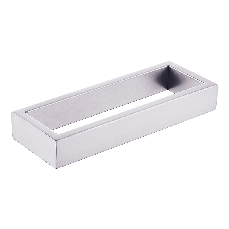 Omar Brushed Nickel Towel Ring