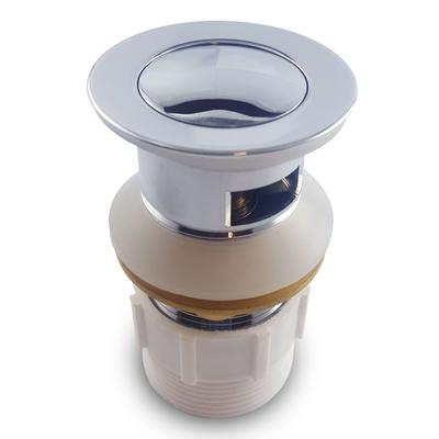 Chrome 32/40mm Solid Brass Basin Pop Up Waste with Overflow