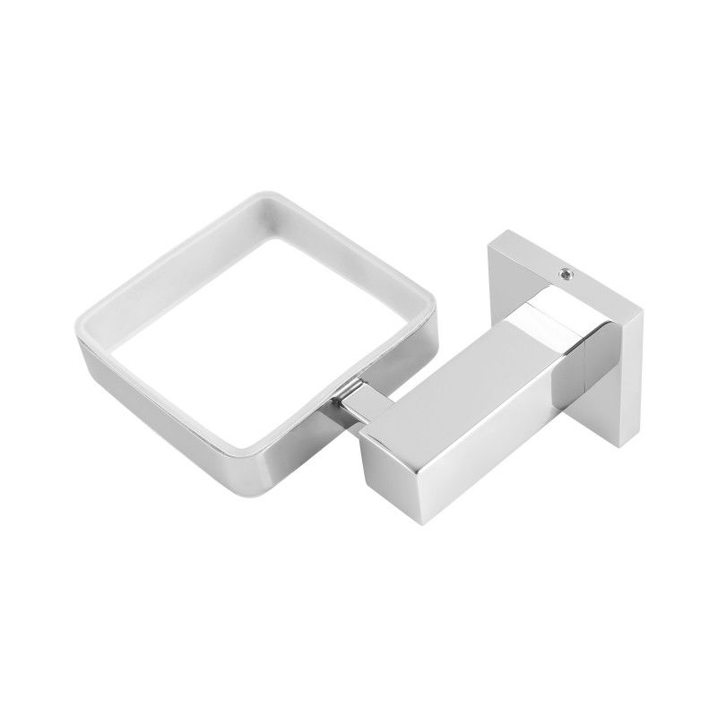 Ottimo Chrome Toilet Brush with Holder - Image 4