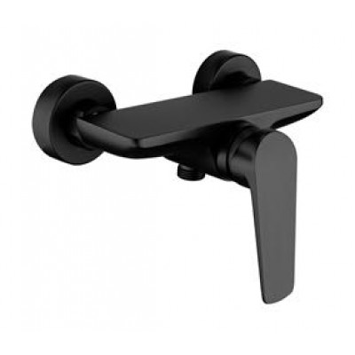 Matte Black External Shower/Bath Wall Mixers Tapware