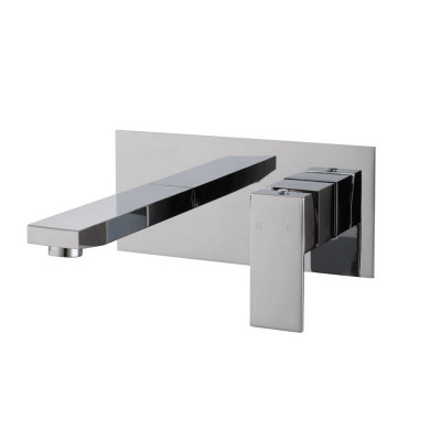 Ottimo/Omar Chrome Bathtub/Basin Wall Mixer With Spouts Tapware Bathtub Filler