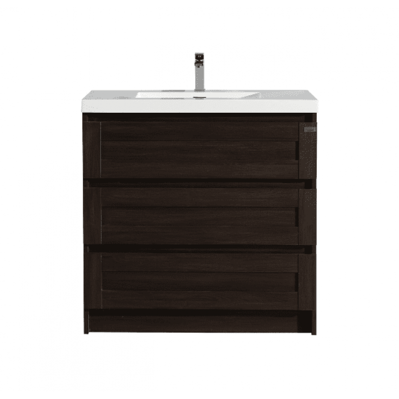 750x850x500mm Floor Standing 3 Drawers Vanity
