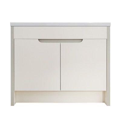 600X460X830mm Free Standing White Plywood Base with Two Doors Vanity