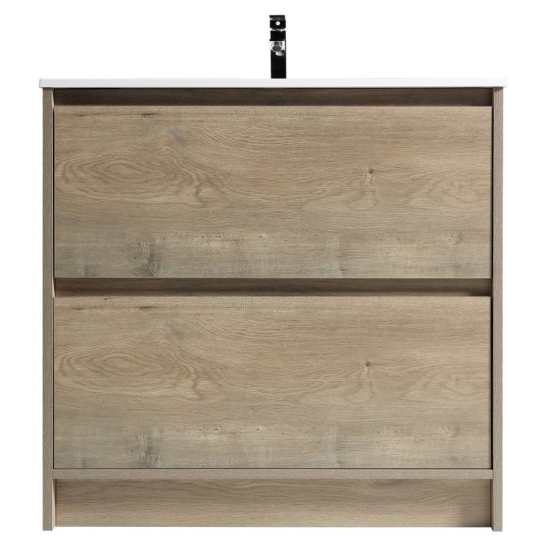 Zara Floor Standing Vanity Forest Grain with Sigma Top 750mm