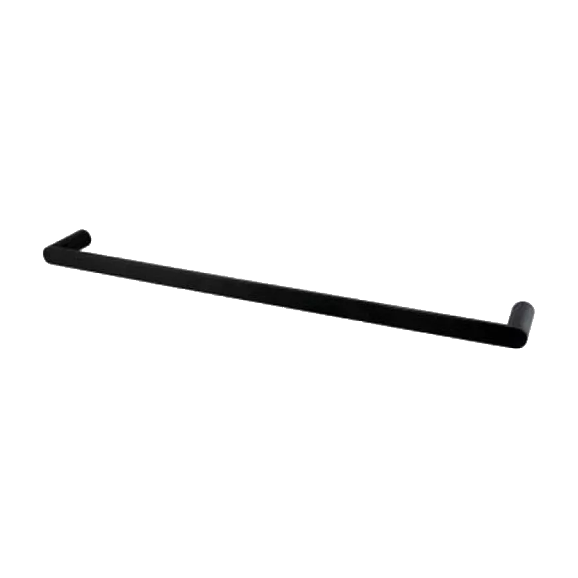 Rumia Black Single Towel Rail 600mm Stainless Steel 304 Wall Mounted
