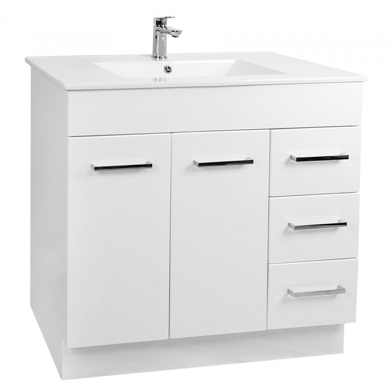 NOVO Floor Standing Vanity 900mm - CLASSIC Ceramic Top