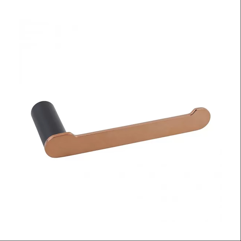 Stainless Steel Esperia Black & Rose Gold Toilet Paper Holder